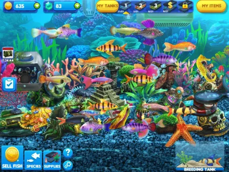 Tính năng đặc biệt và những thử thách đáng chú ý tại Fishing Tycoon